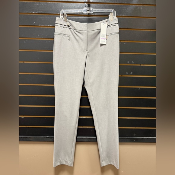 Calvin Klein Light Gray Ankle Pants - Picture 1 of 2